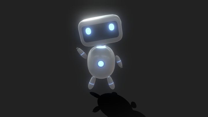 Little Robot 3D Model