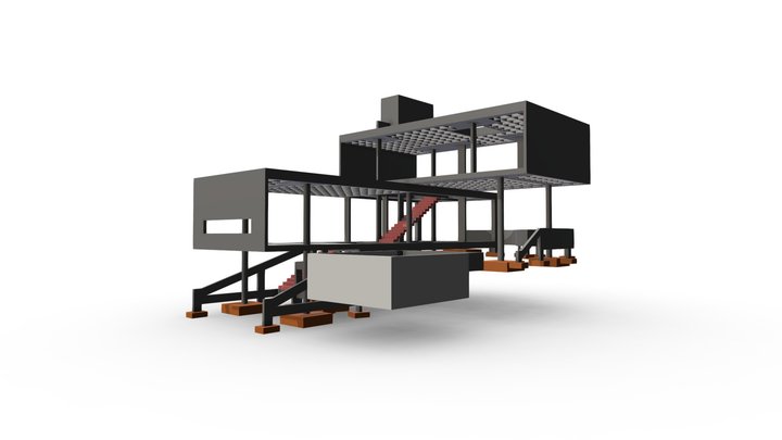 Residência N&V - Casa Kaá 3D Model