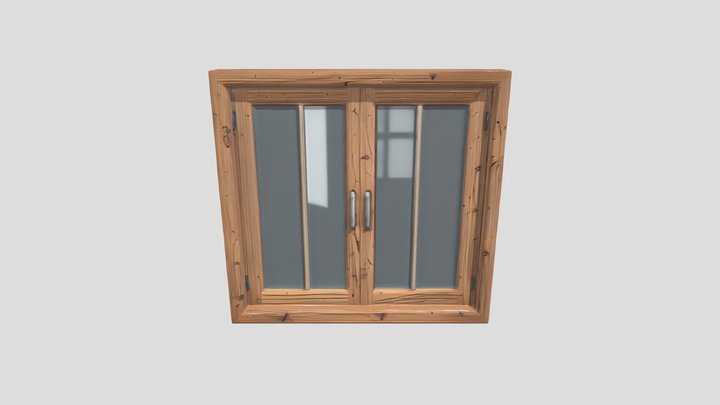 Modern Window 3D Model | Archviz | PBR Textures 3D Model