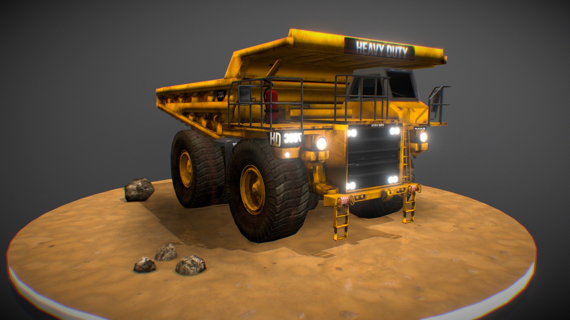 Off Road Caterpillar - 3D model by Spotland Live Graphics ...