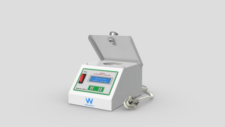 Waldent Digital Glass Bead Sterilizer 3D Model