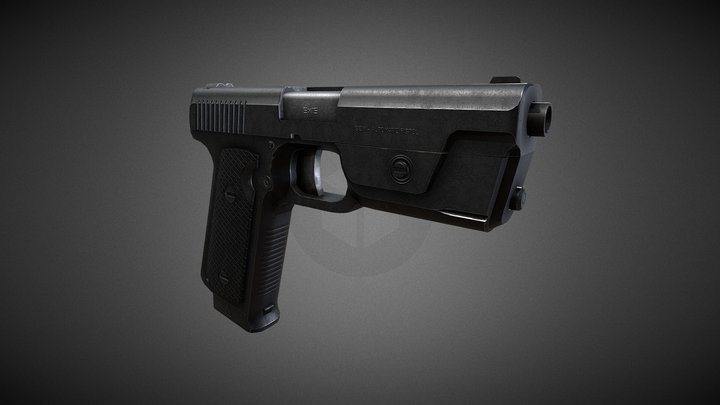 Pistol 3D Model