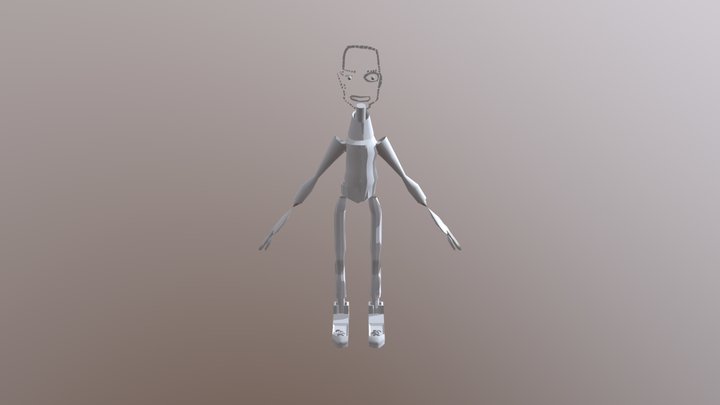 Walker Nick SGD244 Character Modeling Part3 3D Model