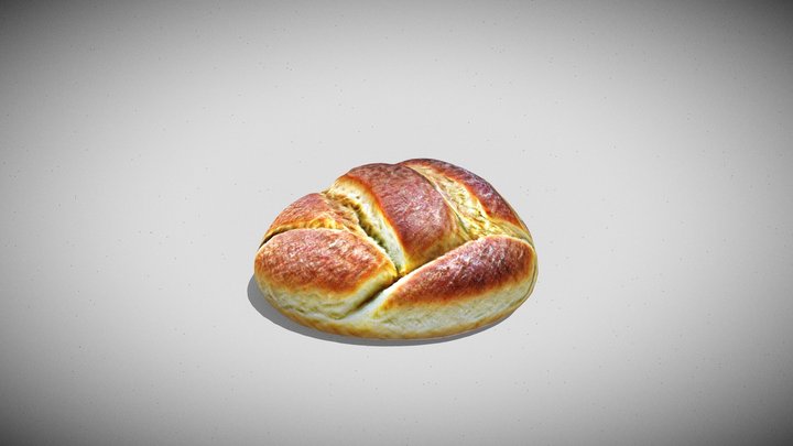 Bread 3D Model