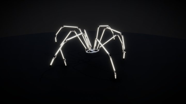 Spider Walk by Groupe Laps 3D Model