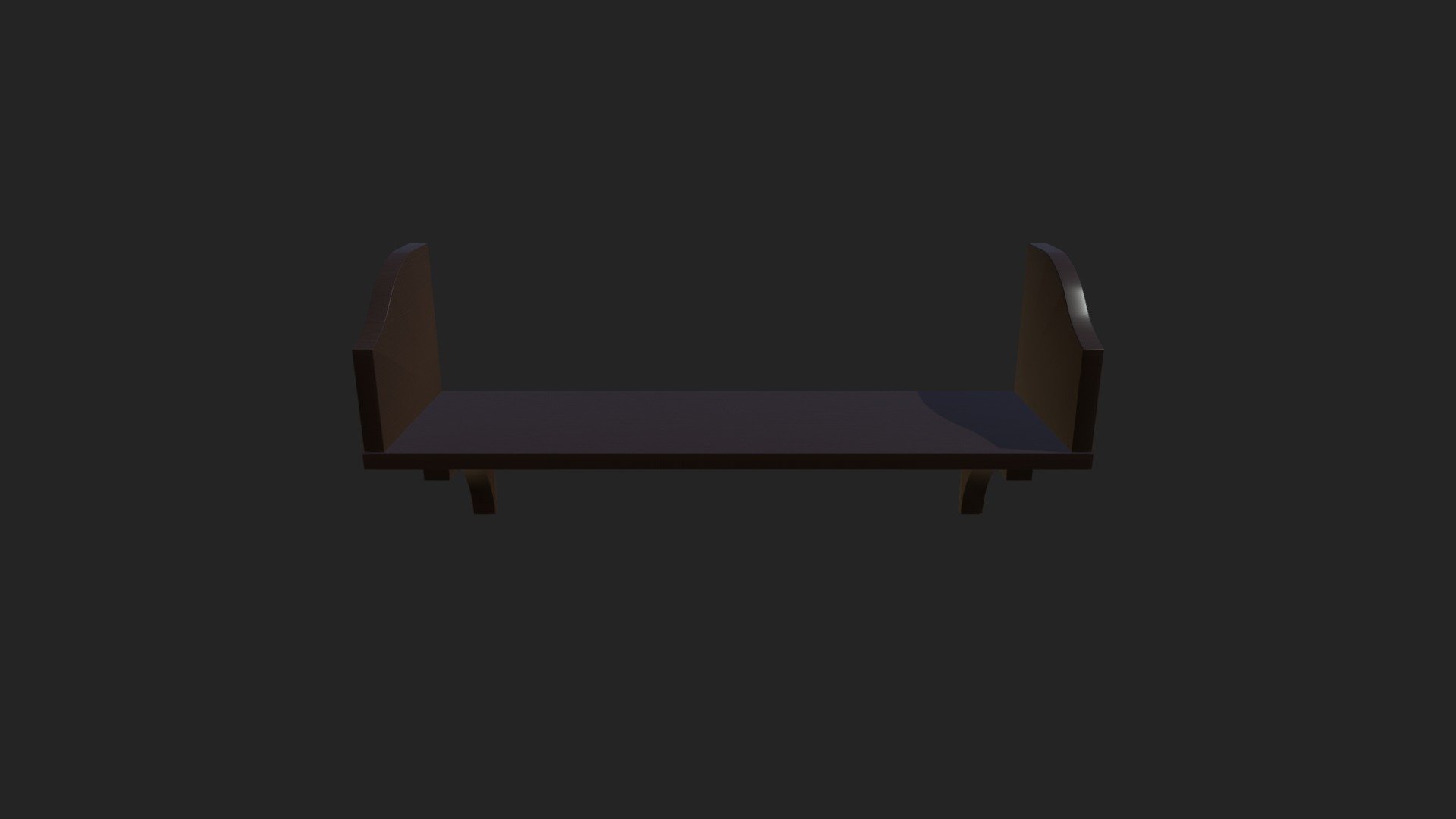 Wooden wall shelf Download Free 3D model by Valo (Valo__) [9e85ec2
