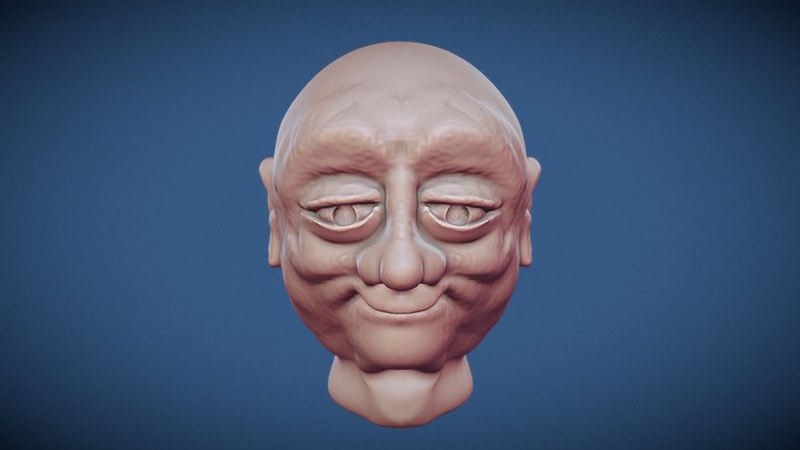 Petit Monsieur (Old Man) 3D Model
