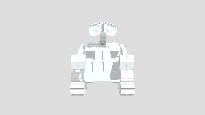 Wall E 3D Model