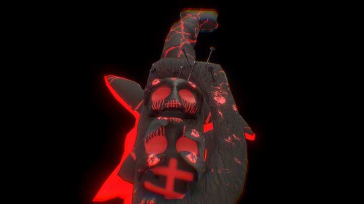 Voodoo Cursed Dagger / FREE MODEL