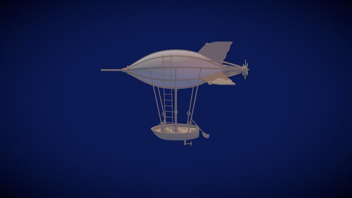 The Airship LP - HW 11 3D Model