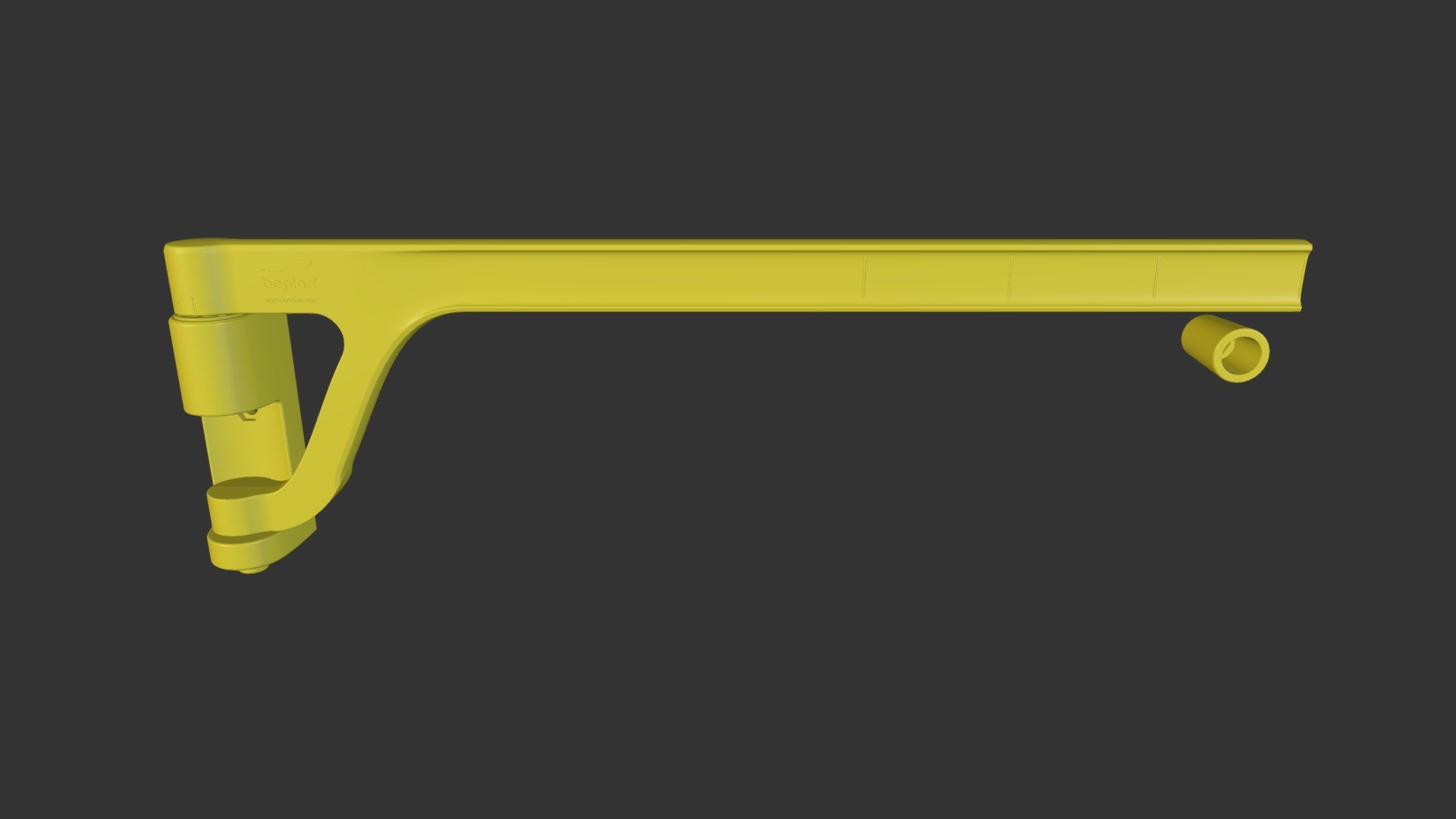 Single Axes Gate (940mm - 37in) - Download Free 3D model by Boplan ...