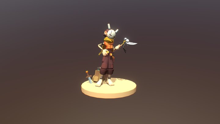 LuxCharacters 3D Model