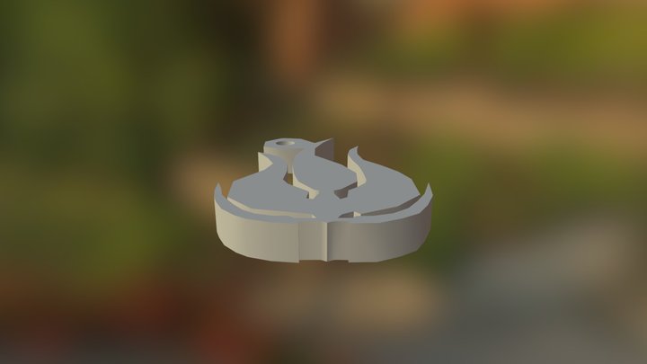 Blake_Keychain 3D Model