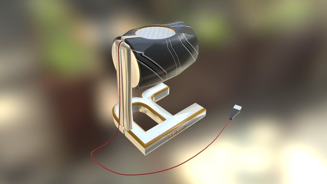 Revault Watch Stand with detachable Charger 3D Model