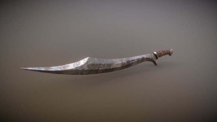 Basic Sword 3D Model