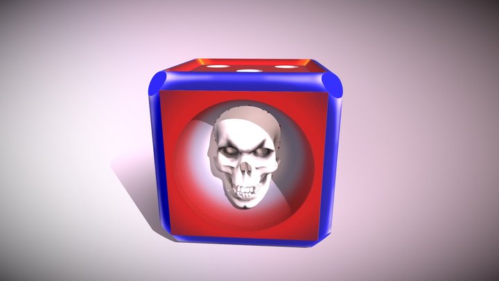 Dr. Facilier Skull Dice 3D Model