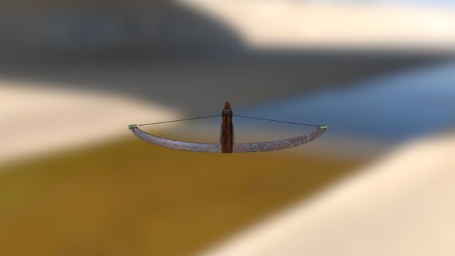 Apocalytpic Crossbow 3D Model
