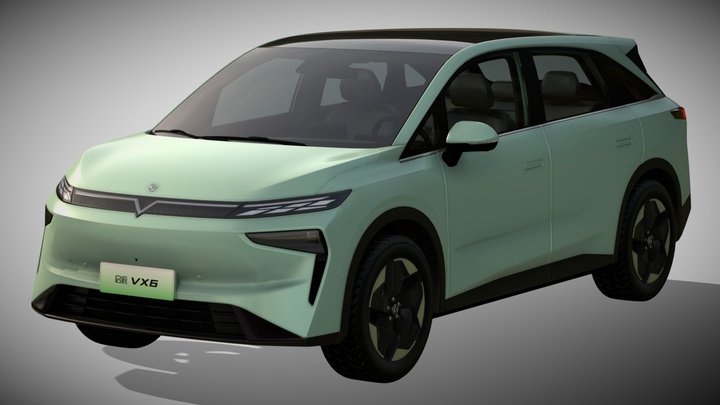 2025 Dongfeng Nissan Venucia VX6 – Modèle 3D gratuit STL