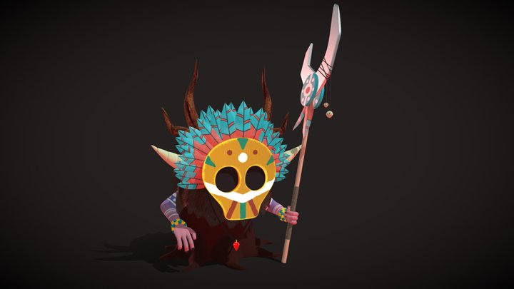 Shaman 3D Model