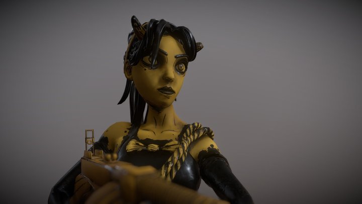 Batdr Alison Angel Rig – Kostenloses 3D-Modell STL