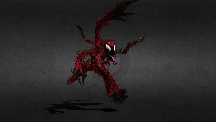 "Carnage" Maximum Carnage Edition 3D Model