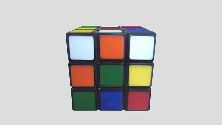 Rubiks_cube 3x3 3D Model