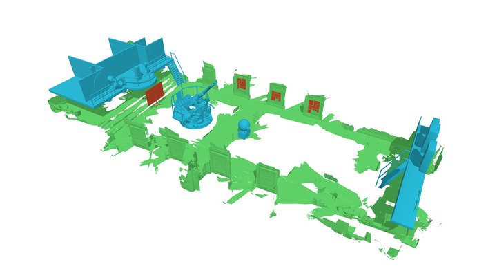 Rowan Hall AR - Scene Layout 3D Model