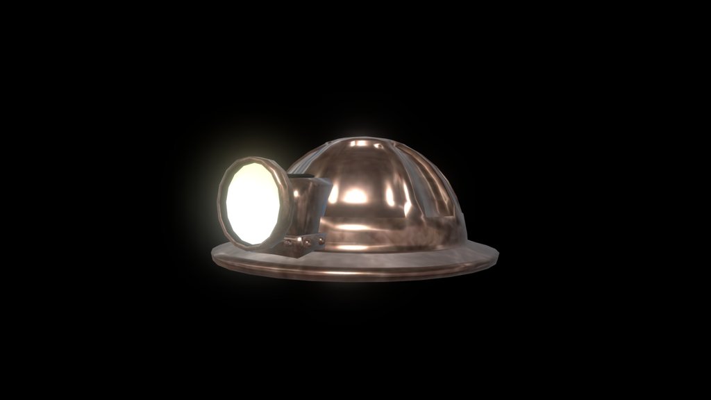 Old Mining Helmet