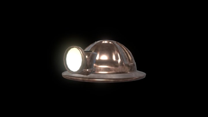 Old Mining Helmet