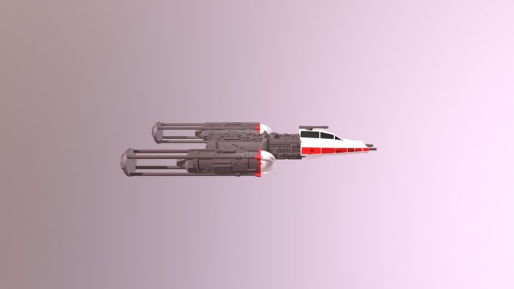 Y-wing Final 3D Model