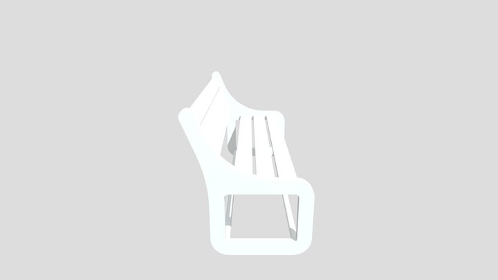 Park Bench - Part 1 3D Model