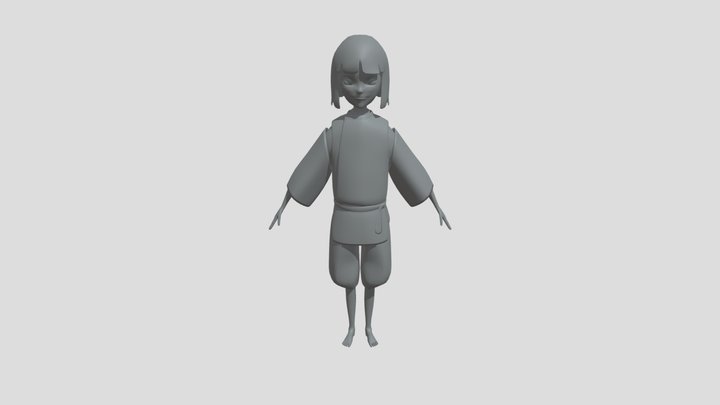 Haku 3D Model 3D Model