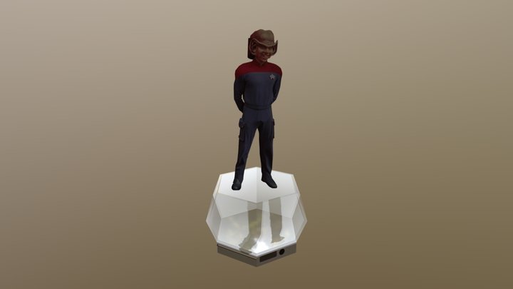 Nog Tribute Hologram 3D Model