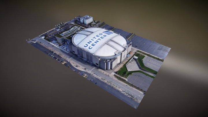United Center, Chicago Illinois 3D Model
