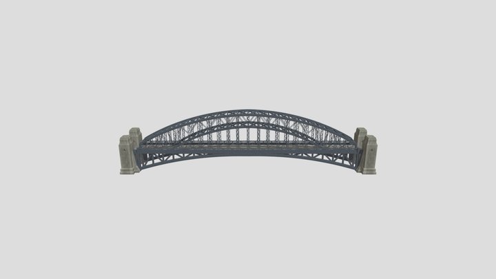 Gotham Bridge 3D Model