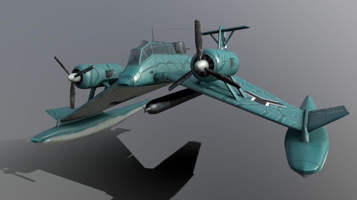 BV 150 Seeschwalbe / l'hirondelle des mers 3D Model