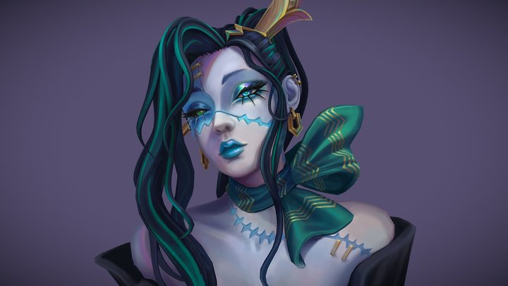 EREBELLIS fanart 3D Model