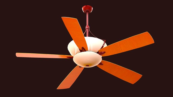 Maxie's Tech Tradewinds II 60 Inch Fan – Modelo 3D gratuito STL
