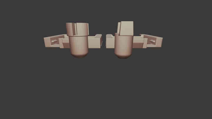 GCC Trigger Mount 02 3D Model