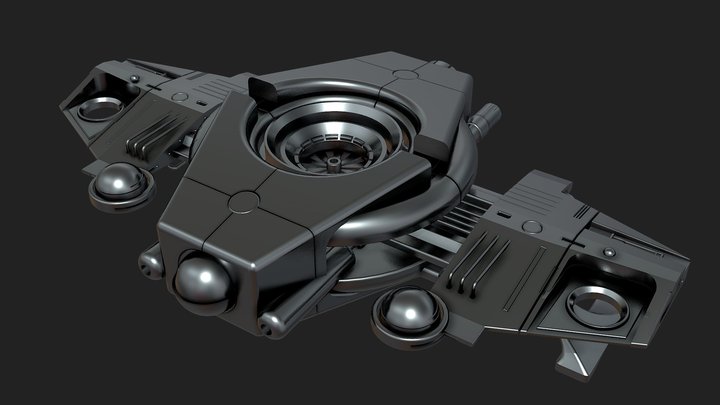 Spaceship 3D models - Sketchfab