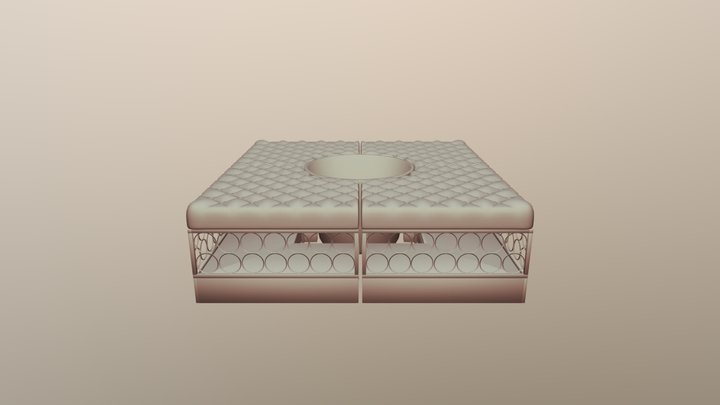 Весенний остров 3D Model