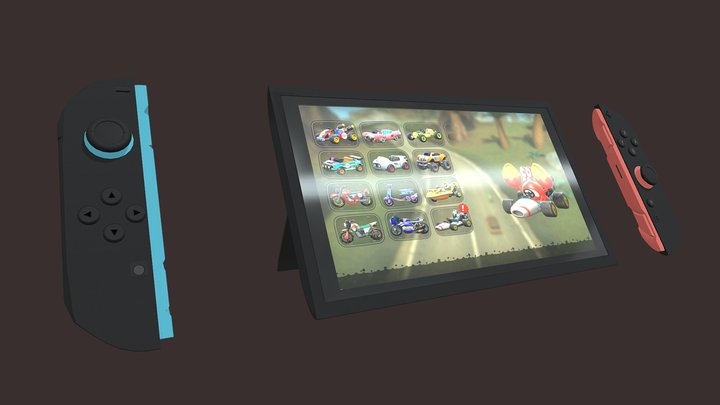 Nintendo Switch 2 3D Model