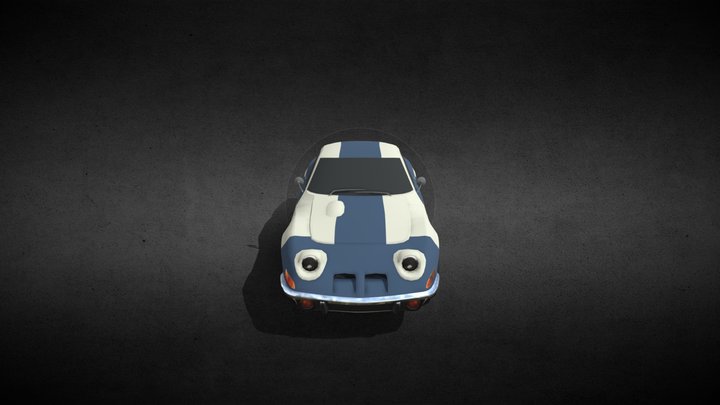 Opel GT Retopo reuploaded With Control Rig 3D Model