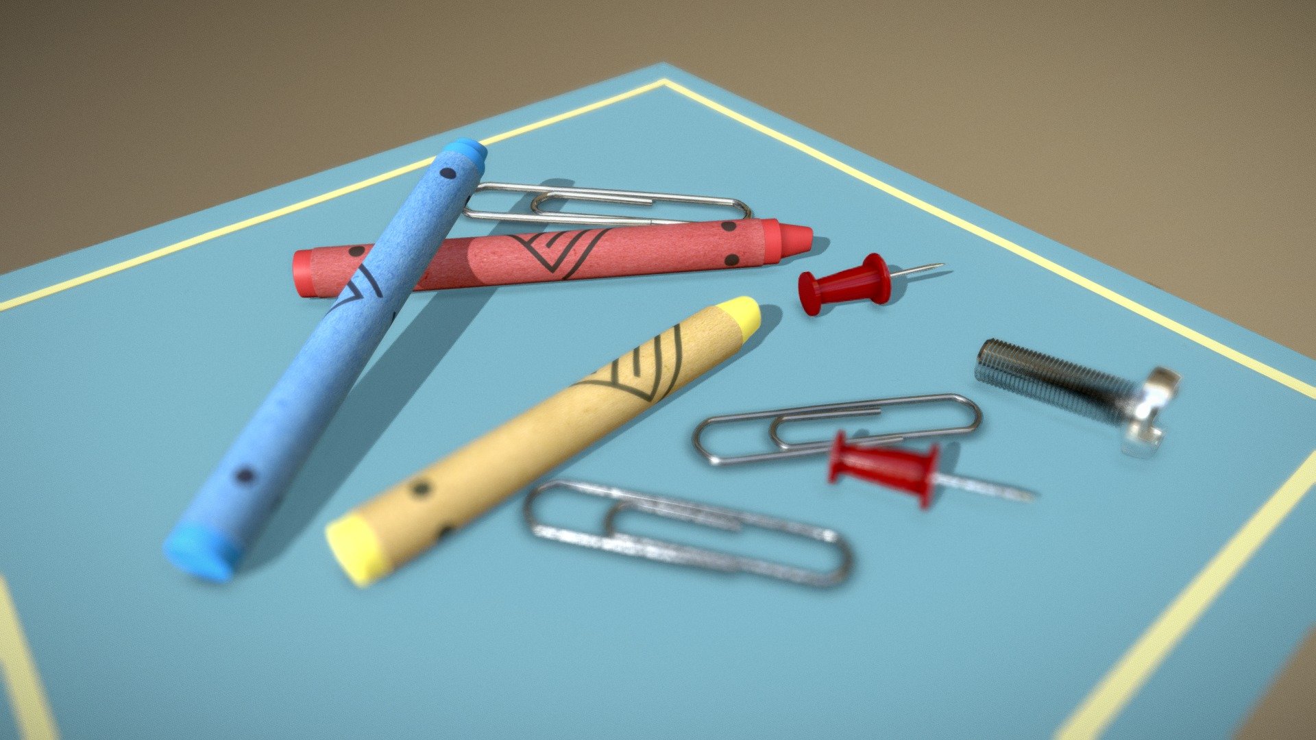 PICA PICA - Floor Junk Clutter 02