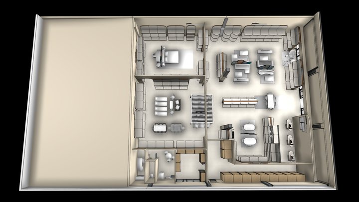 SWEEEK Bordeaux 3D Model