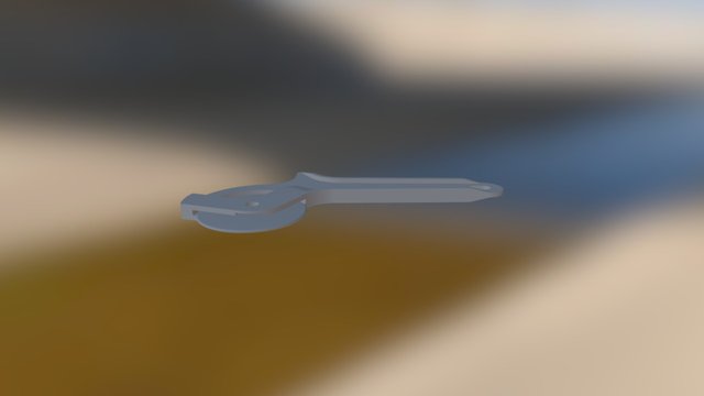 Kannan Pizza Cutter Assembly 3D Model