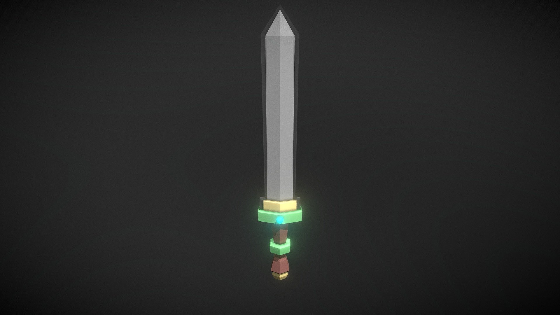 Lowpoly Sword - Download Free 3D model by Manoel Moreira Neto (@manoel ...