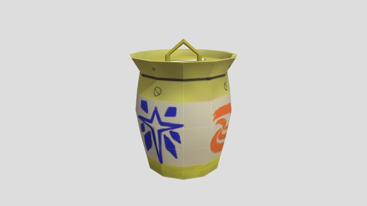 可愛的瓶子 3D Model