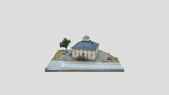 Pielisjoen linna 3D Model
