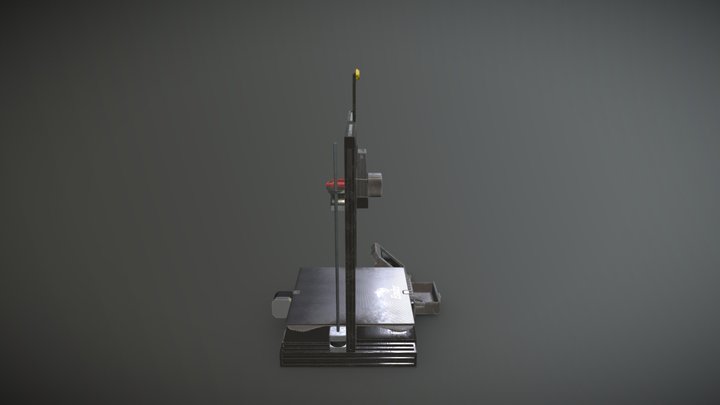 High Poly Ender 3 v2 - 3D Printer 3D Model